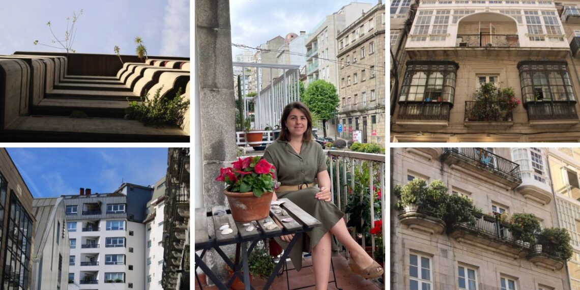 La revuelta de los balcones verdes, el Vigo que colorea una ciudad gris