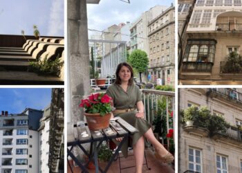 La revuelta de los balcones verdes, el Vigo que colorea una ciudad gris