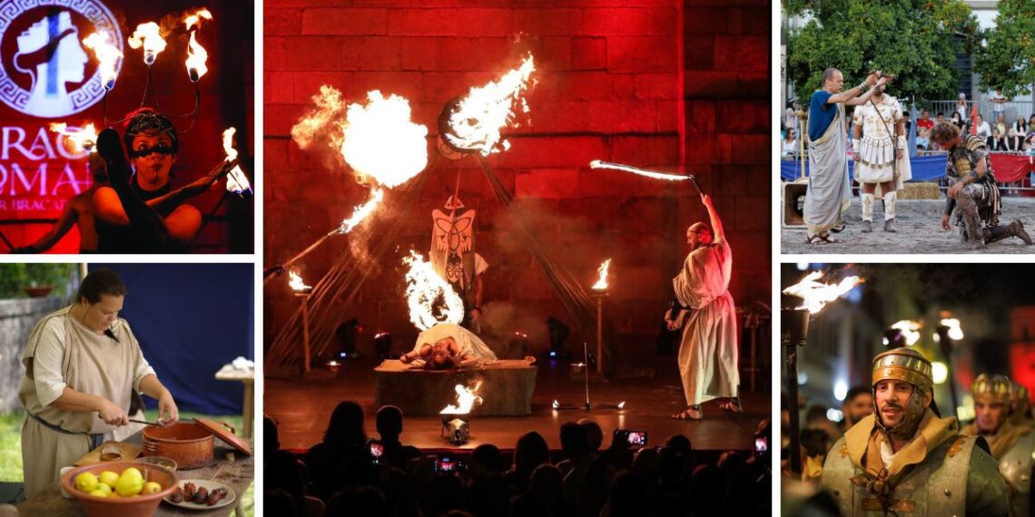 Mercado, espectáculos o juegos, así es la gran fiesta histórica Braga Romana en el norte de Portugal