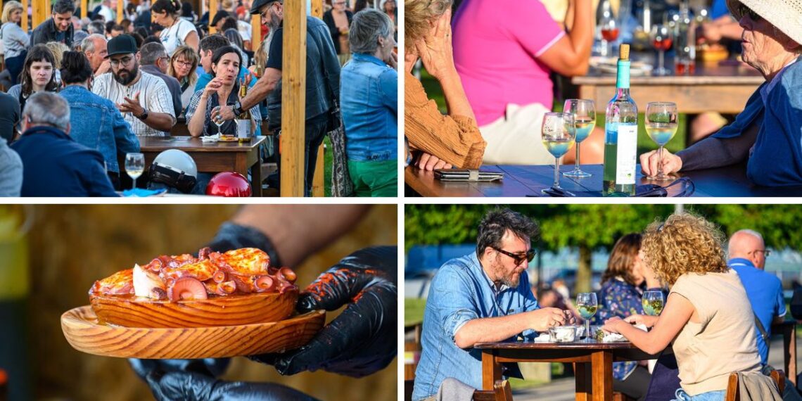 Todo listo en el norte de Portugal para disfrutar de un festival que combina buen vino y música