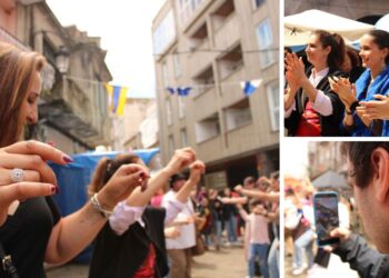 ¿Has estado en la Festa da Brincadeira? Búscate entre las fotos de este fiestón de Vigo