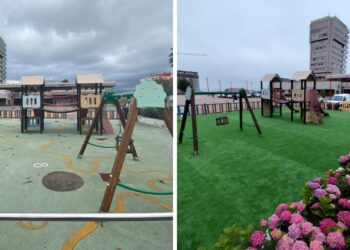 Más plantas, baches arreglados y semáforos pintados, Vigo se engalana para los Reyes y Leonor