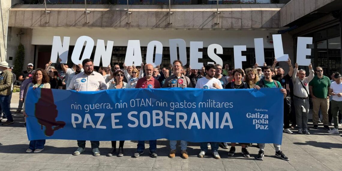 Convocan una manifestación en Vigo contra el despliegue de las Fuerzas Armadas en la ciudad