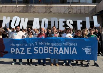 Convocan una manifestación en Vigo contra el despliegue de las Fuerzas Armadas en la ciudad