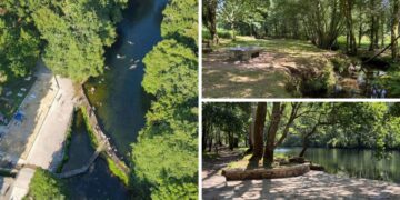 La mejor playa fluvial de Pontevedra abre la temporada de baño con nuevas mejoras