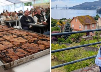 Revilla ya disfruta del manjar de Redondela, la Festa do Choco arrasa este finde