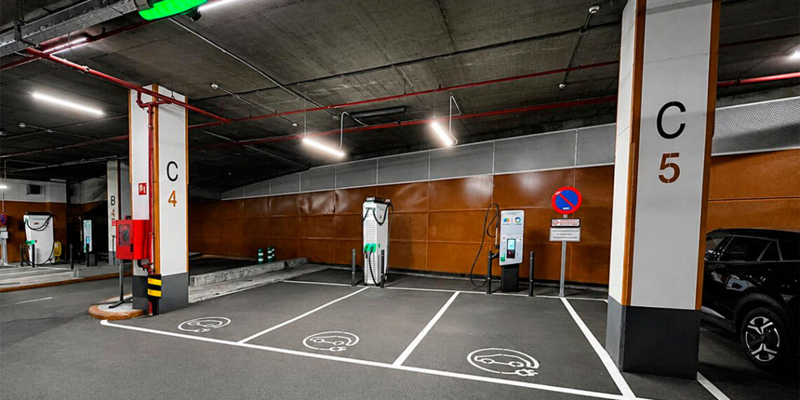 Un nuevo punto en Vigo para vehículos eléctricos, 18 plazas nuevas con hasta tres tipos de potencia
