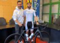 Un vecino de Galicia pedaleará de Madrid a Valencia sin parar para llevar el nombre de Nigrán por España