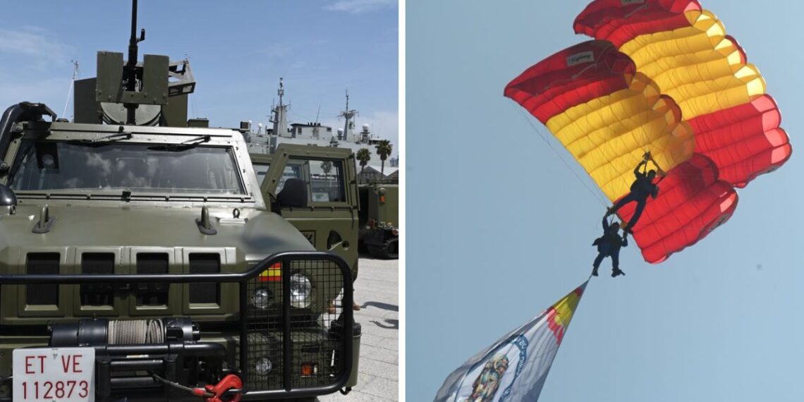 Guía final del gran desfile final de las Fuerzas Armadas en Samil con horarios y cómo llegar