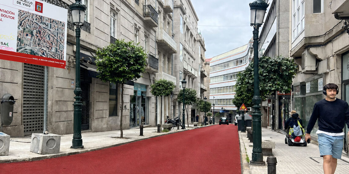 Vigo tendrá una nueva "calle roja" en pleno centro de la ciudad