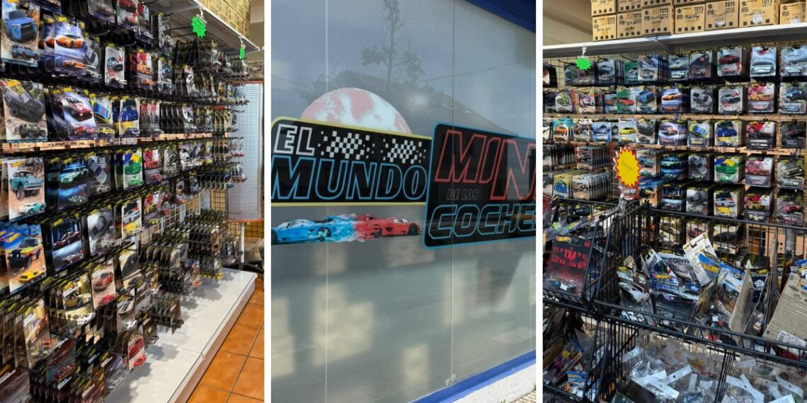 Aterriza en Vigo un paraíso para los amantes del motor, miles de coches en miniatura únicos