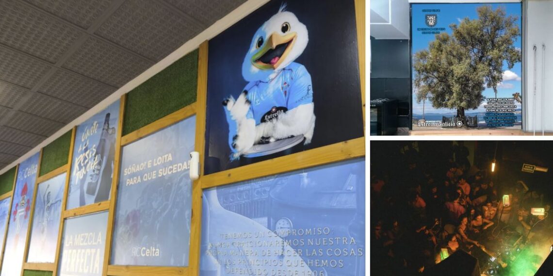 Desde pinchos gratis hasta terrazas con DJ, así preparan locales de Vigo la gran celebración del Celta