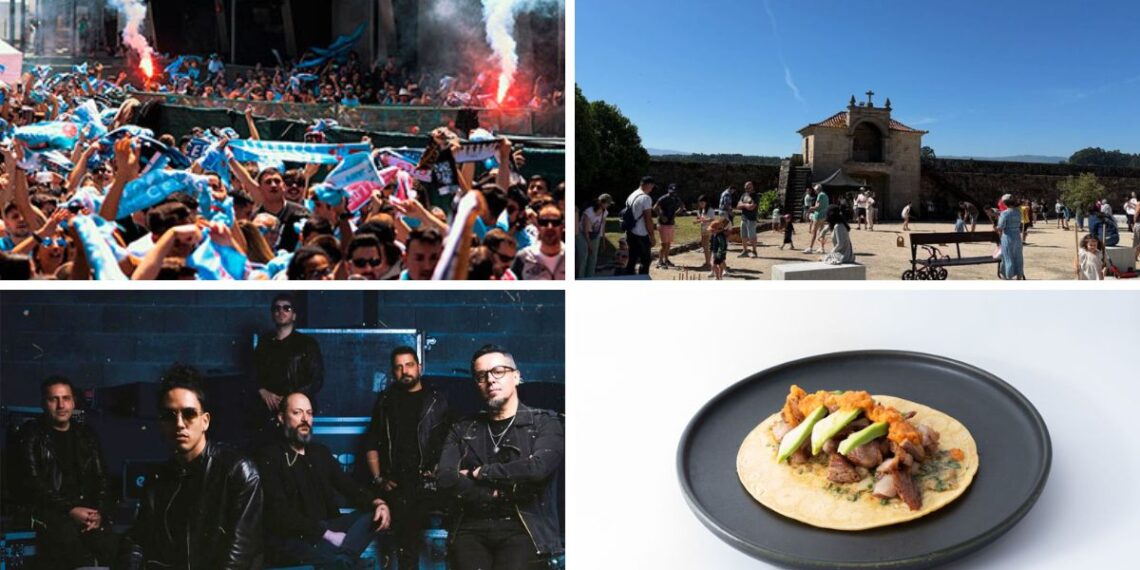 Fiestón del Celta, gastronomía y música, los planazos para un fin de semana de calor en Vigo y su área