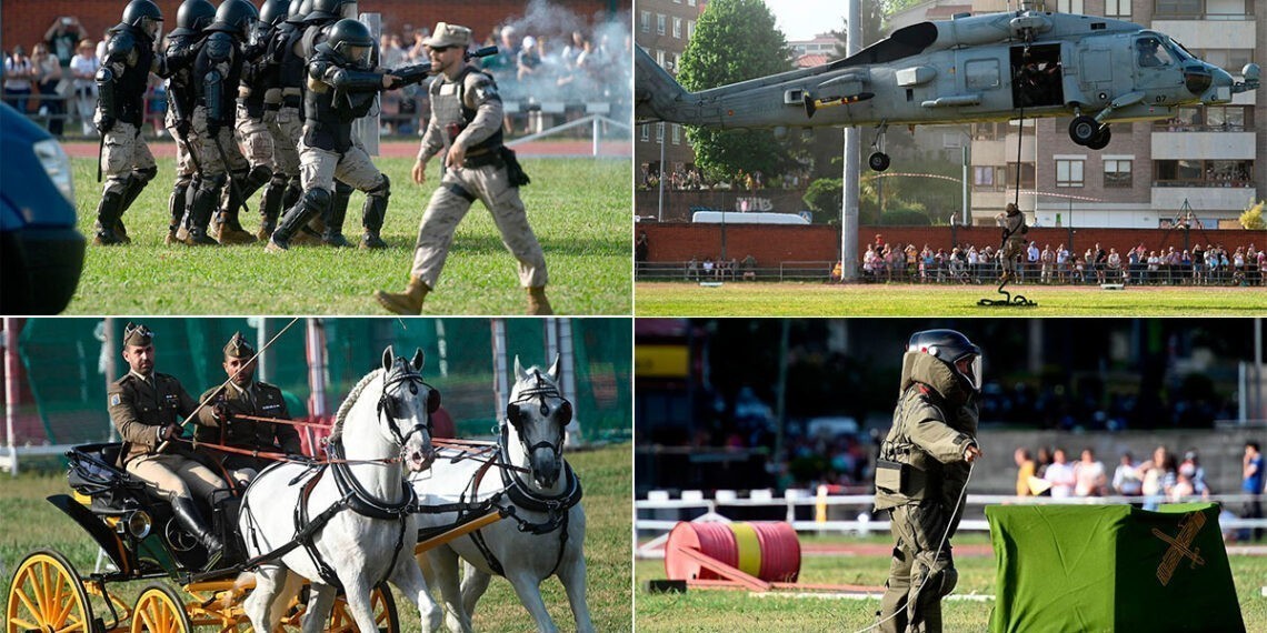 Revive el primer gran acto del Día de las Fuerzas Armadas en Vigo a través de estas espectaculares fotos