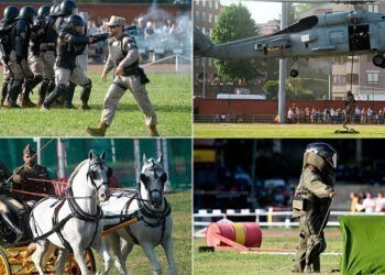 Revive el primer gran acto del Día de las Fuerzas Armadas en Vigo a través de estas espectaculares fotos