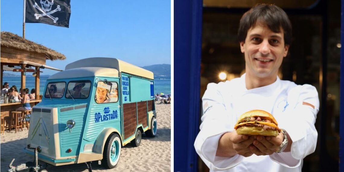 Las hamburguesas más gamberras llegarán a las playas del área de Vigo este verano y anuncian sorpresas