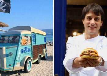 Las hamburguesas más gamberras llegarán a las playas del área de Vigo este verano y anuncian sorpresas