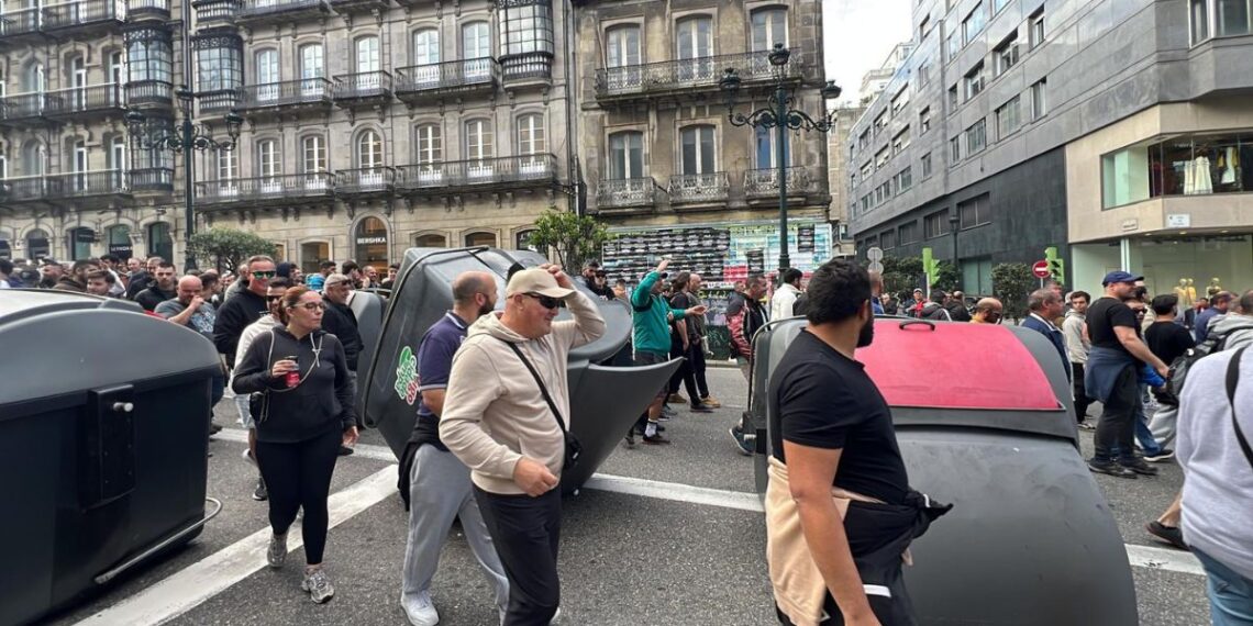 Aumenta la tensión en la huelga del metal en Vigo antes de retomar las negociaciones