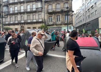 Aumenta la tensión en la huelga del metal en Vigo antes de retomar las negociaciones