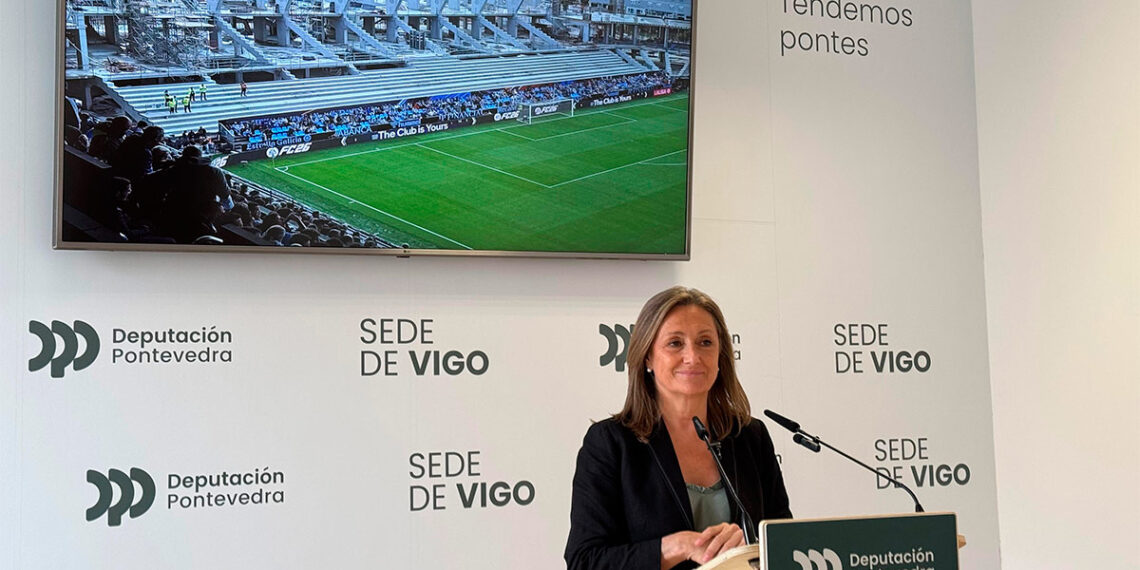 La Diputación confirma su deseo de cofinanciar la obra de Tribuna para que Vigo sea sede del Mundial 2030