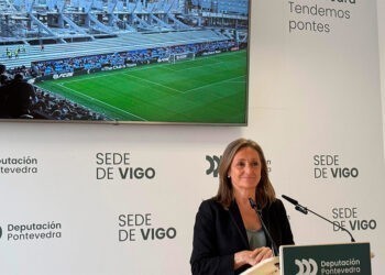 La Diputación confirma su deseo de cofinanciar la obra de Tribuna para que Vigo sea sede del Mundial 2030