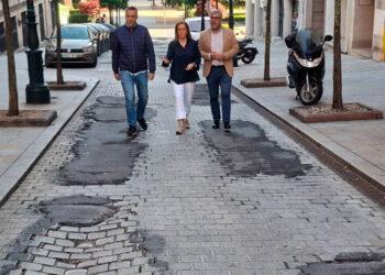 El PP de Vigo denuncia la "parálisis" del gobierno de Caballero con el arreglo de viales y baches