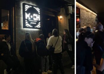 Un pub de Churruca celebra su aniversario por todo lo alto con tapas gratis y música en Vigo