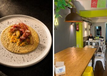 Pulpo, chile poblano y panceta caramelizada, un taco único en Vigo que busca conquistar Galicia