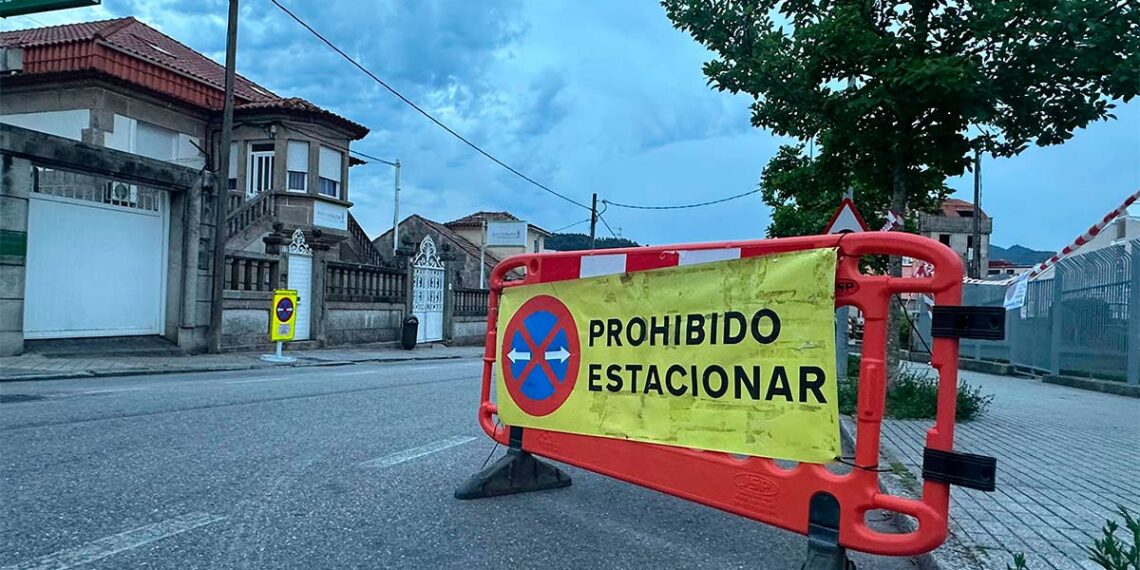 Vigo pierde cientos de plazas de aparcamiento por el despliegue militar durante varios días