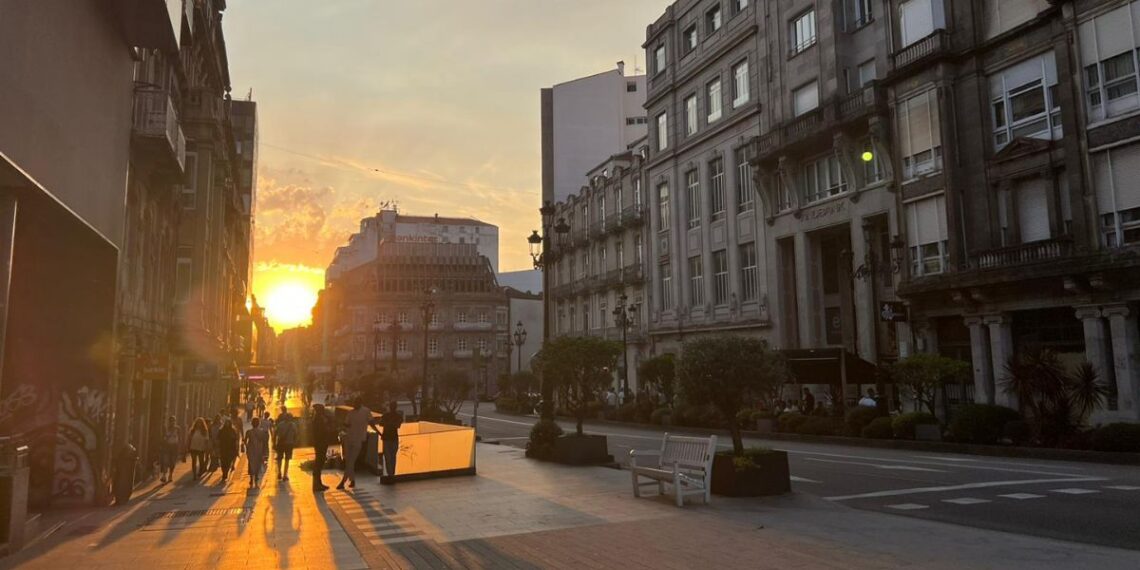 Vigo se despide por ahora del calor, de los 34º a próximos días con máximas de hasta 25º