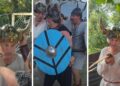 Calleja se transforma en un vikingo en las Rías Baixas para llevar una gran fiesta de Galicia al 'prime time'
