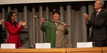 La UVigo hace historia, Carmen García Mateo toma posesión como primera rectora de su historia
