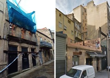 Un edificio de 1900 resucitará en pleno Casco Vello de Vigo con nuevos locales y viviendas protegidas
