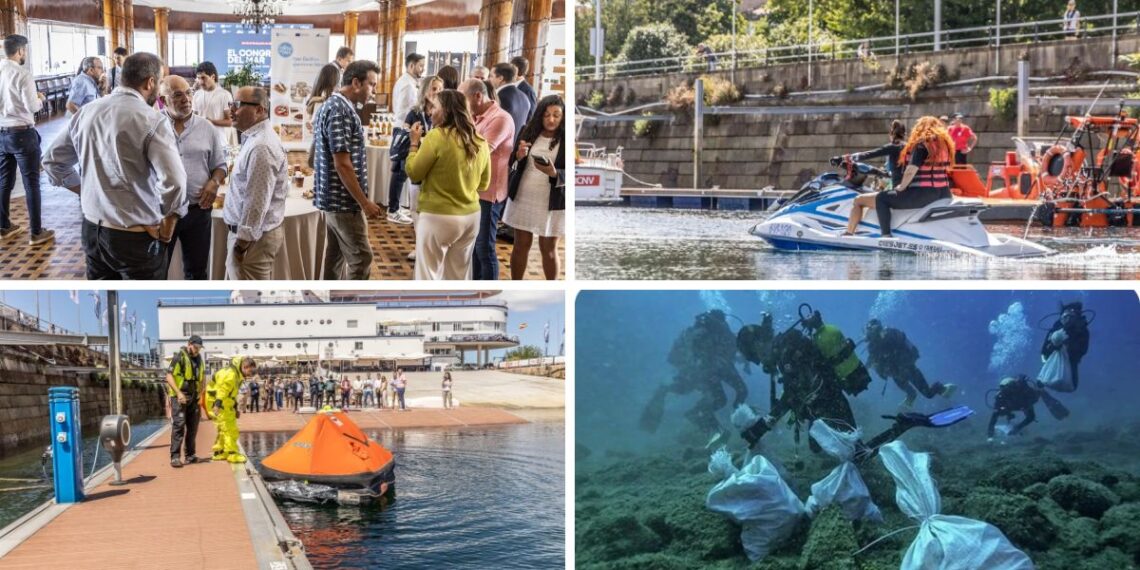Degustaciones, motos de agua gratis y rescate en helicóptero, la cita que pone Vigo como capital del mar