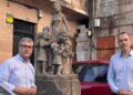 El PP de Vigo propone poner en valor y  "proteger" del tráfico la escultura A Mestra de Bouzas