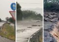 Galicia vive una pesadilla meteorológica con tormentas, carreteras anegadas y más de 35 grados