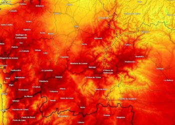 Una nueva masa de aire africano disparará en Vigo los termómetros con más 30ºC y posibles tormentas