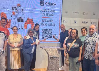 O Porriño crea una red de códigos QR para anunciar todas sus fiestas y eventos