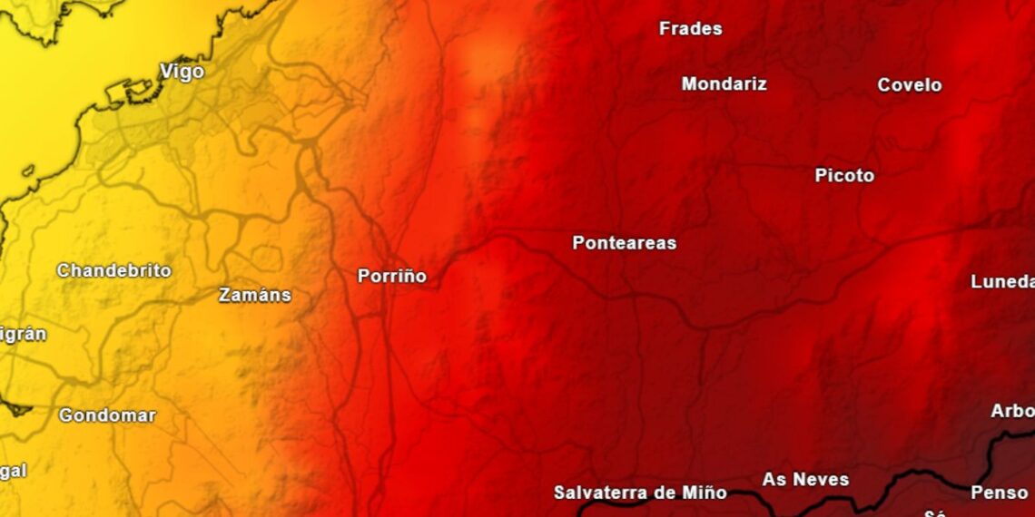 Activada la alerta de calor en el área de Vigo por temperaturas de hasta 36 grados