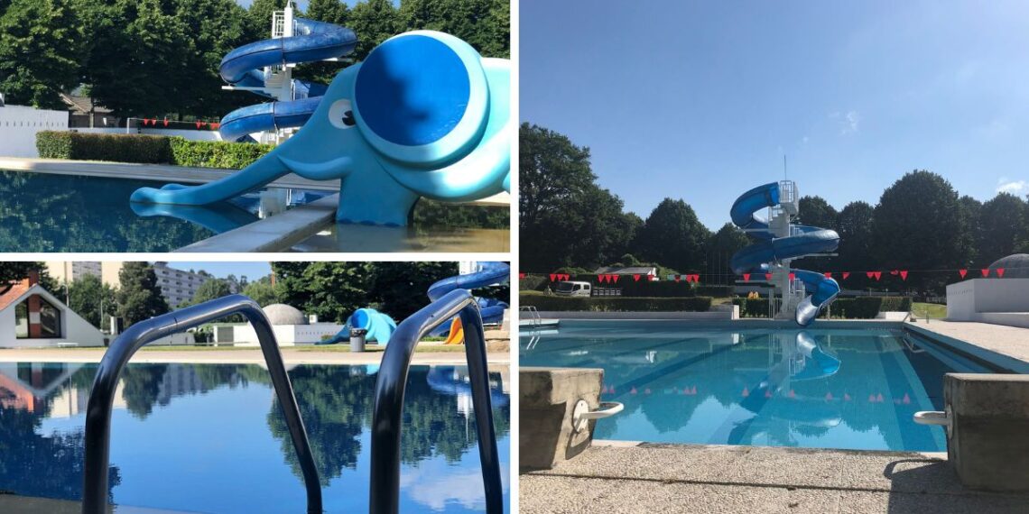 Abre un sorprendente complejo acuático en el norte de Portugal con tres piscinas y toboganes
