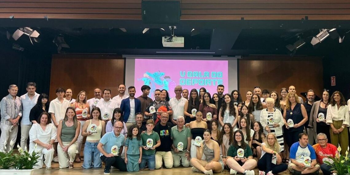 Nigrán vivió su gran fiesta del deporte con numerosos premiados, entre ellos un ganador de la Champions