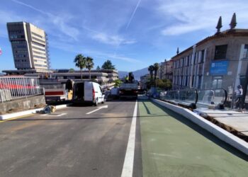 Más novedades en las próximas rampas del centro de Vigo antes de su inminente inauguración