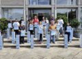 Salceda inicia una campaña para cuidar el municipio luchando contra las colillas tiradas al suelo