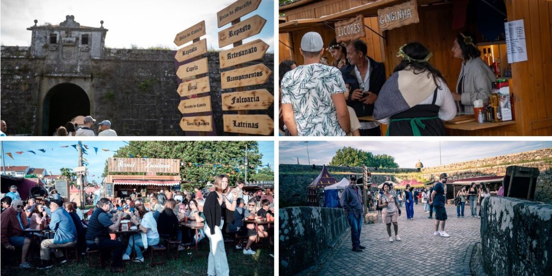 Arranca una de las grandes fiestas históricas del norte de Portugal con comida, espectáculos y música