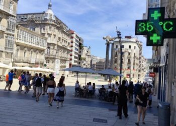 El área de Vigo marca la temperatura más alta de Galicia y todavía le espera una noche tropical