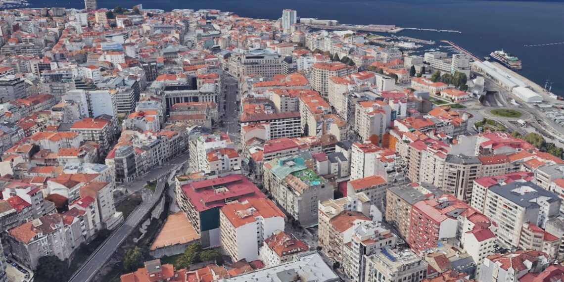 Un edificio de seis plantas y 34 viviendas se levantará en un solar vacío en el centro de Vigo