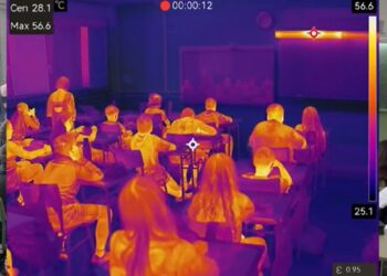 Aulas por encima de los 27 grados, unas cámaras termográficas desatan la polémica en Galicia