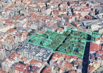 Supermanzanas, cierres horarios al tráfico y más árboles, el "nuevo" barrio que planea Vigo