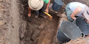 El pasado romano de un paraíso de las Rías Baixas sale a la luz: casas, ánforas y asentamiento milenario
