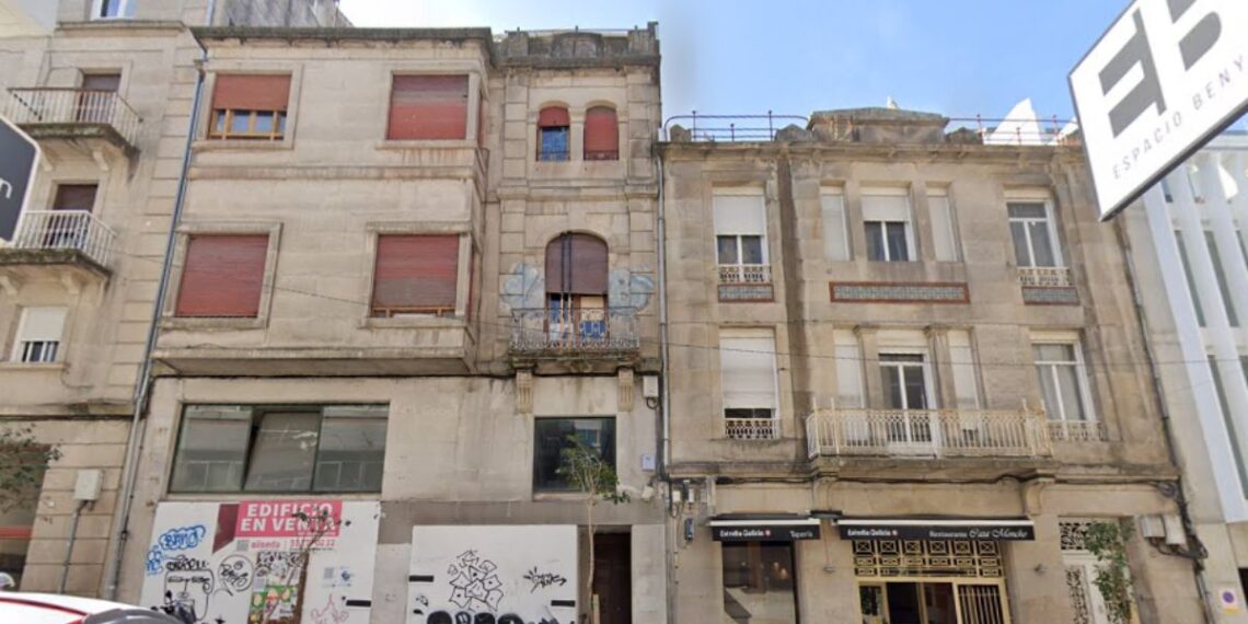 Un ruinoso edificio del centro de Vigo será rehabilitado con "exclusivas viviendas" y terrazas privadas